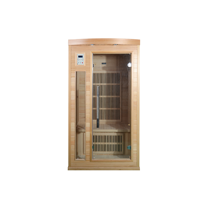 Home Use Indoor Hemlock/Red Cedar Carbon Heater Infrared Dry Sauna Room